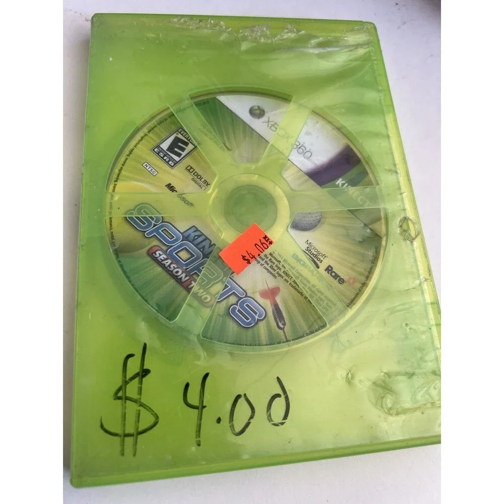Kinect Sports: Season Two (Microsoft Xbox 360 2011) DISC ONLY NO USPS TRACKING